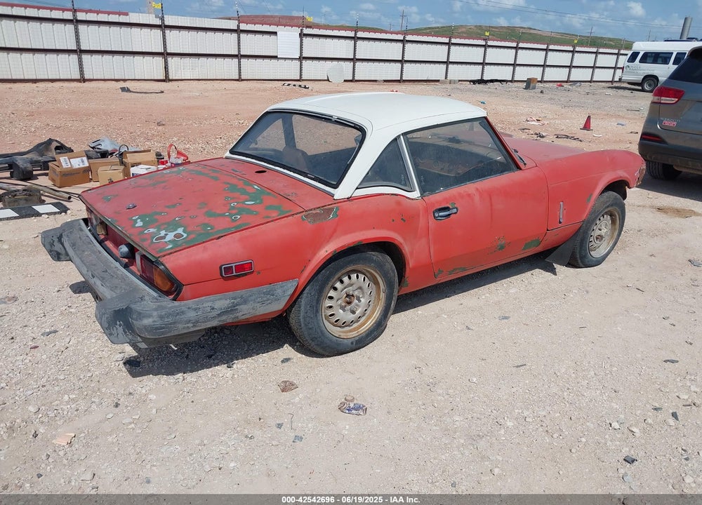 1979 TRIUMPH SPITFIRE VIN: FM98597Y0