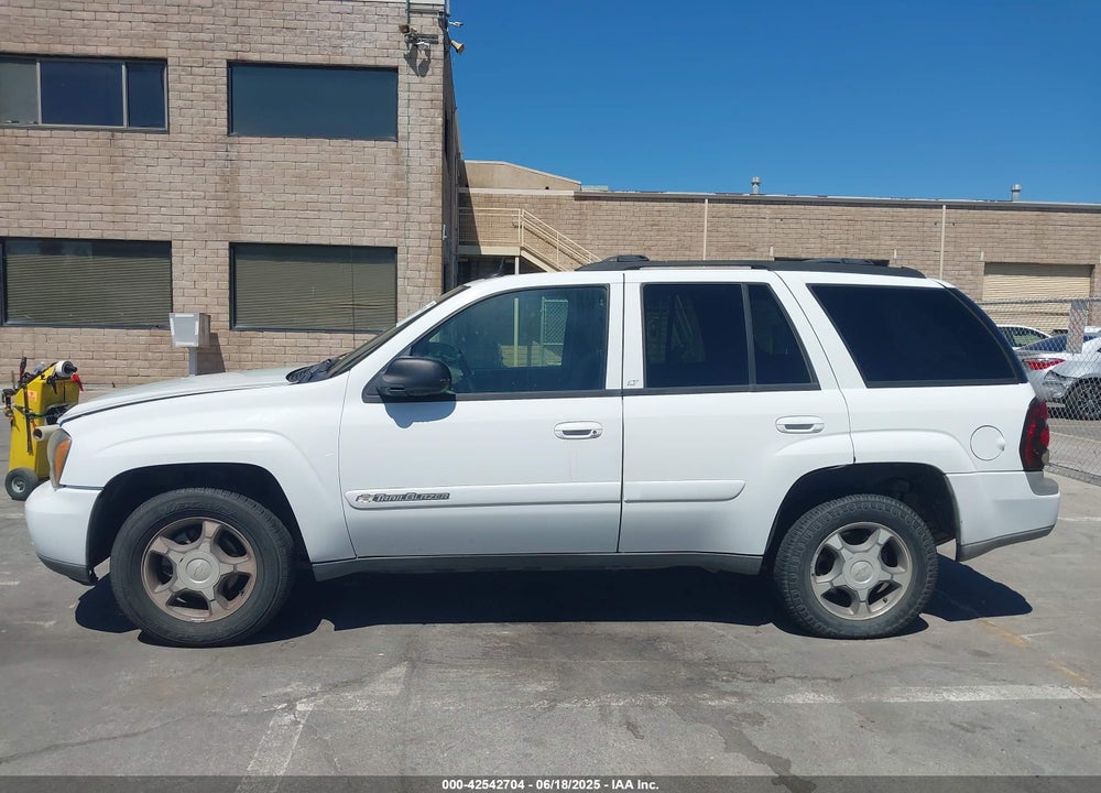 2004 CHEVROLET TRAILBLAZER LT VIN: 1GNDS13S542172315