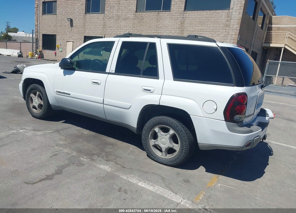 2004 CHEVROLET TRAILBLAZER LT VIN: 1GNDS13S542172315