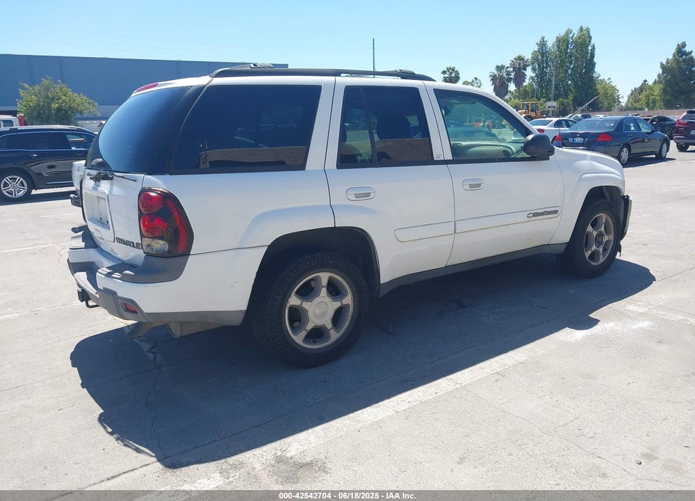 2004 CHEVROLET TRAILBLAZER LT VIN: 1GNDS13S542172315