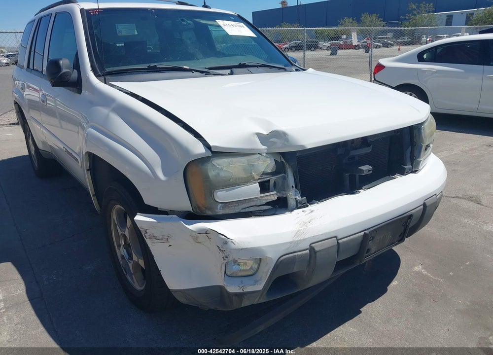 2004 CHEVROLET TRAILBLAZER LT VIN: 1GNDS13S542172315