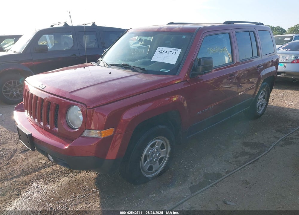 2016 JEEP PATRIOT VIN: 1C4NJRBB2GD691962