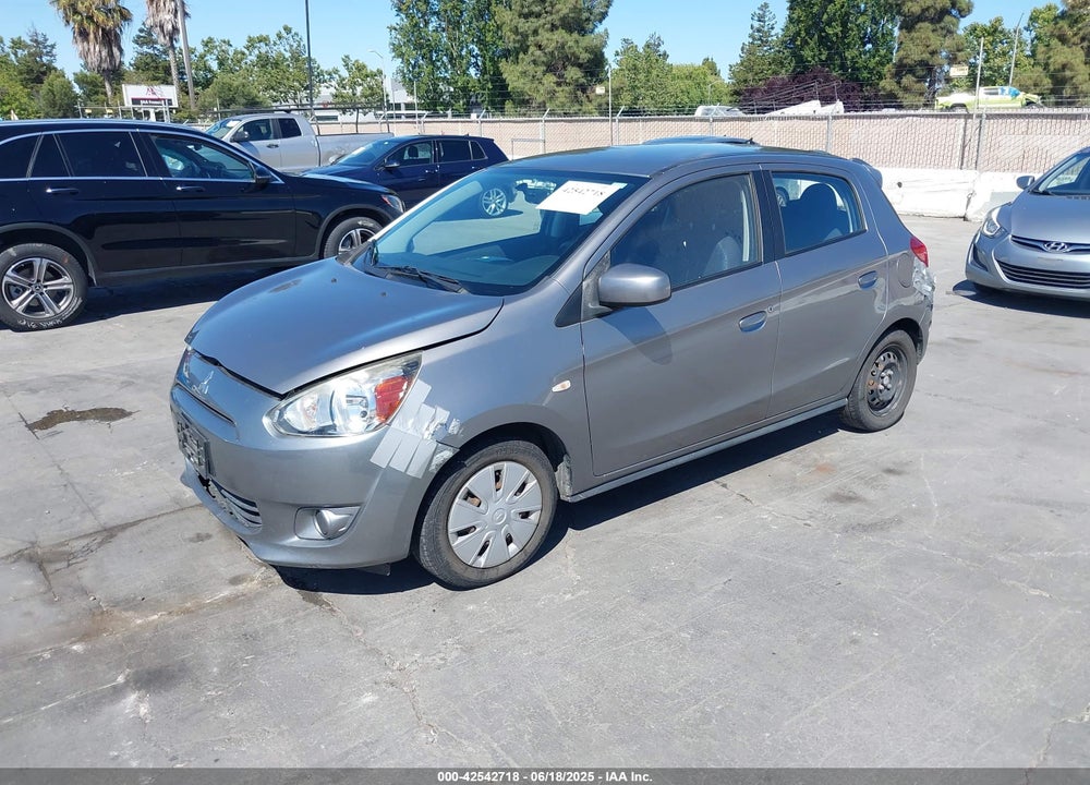 2015 MITSUBISHI MIRAGE VIN: ML32A3HJ8FH037945