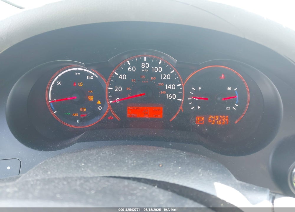 2008 NISSAN ALTIMA HYBRID VIN: 1N4CL21E68C242141