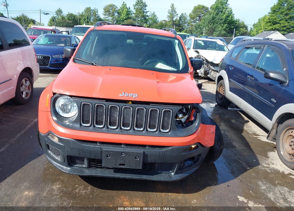 2018 JEEP RENEGADE VIN: ZACCJBAB8JPJ55880