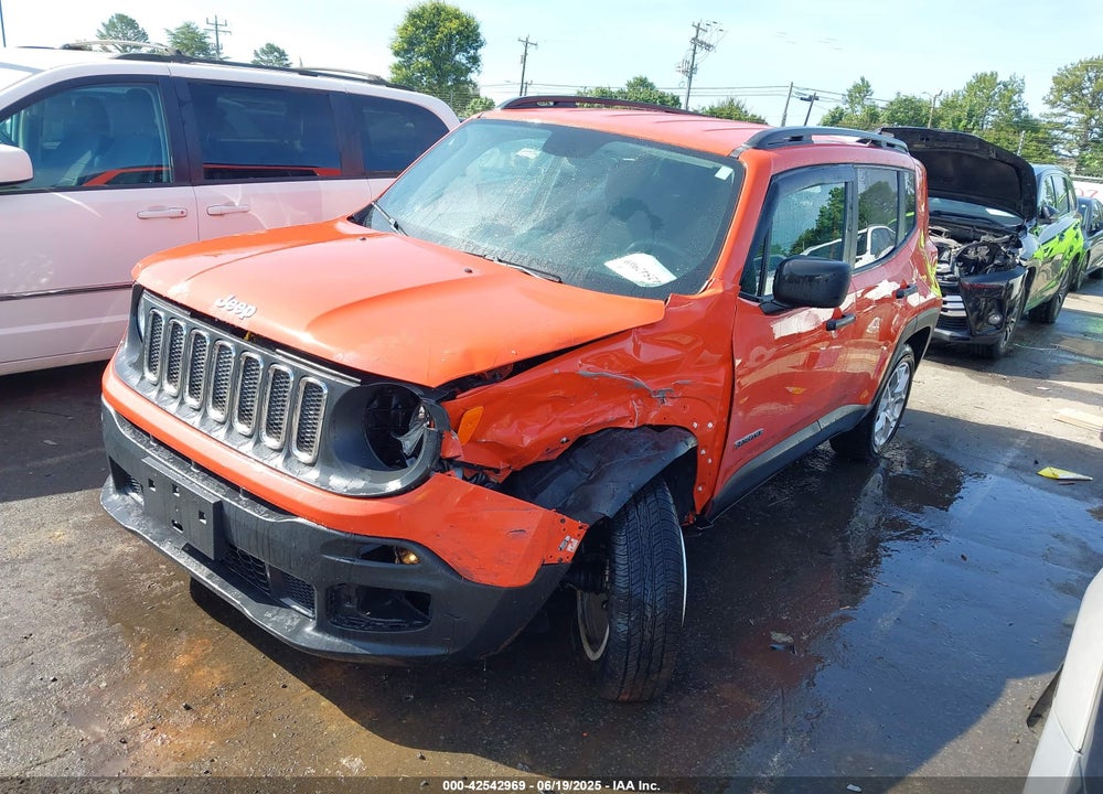 2018 JEEP RENEGADE VIN: ZACCJBAB8JPJ55880