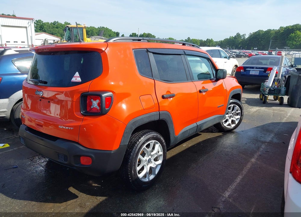 2018 JEEP RENEGADE VIN: ZACCJBAB8JPJ55880