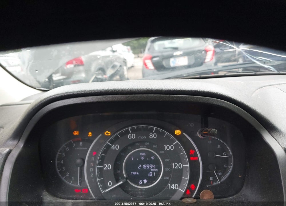 2013 HONDA CR-V VIN: 5J6RM4H36DL029826