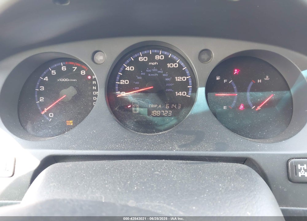 2004 ACURA MDX VIN: 2HNYD18634H526981