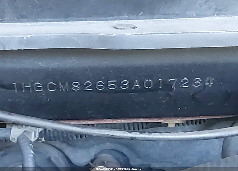 2003 HONDA ACCORD 3.0 EX VIN: 1HGCM82653A017264