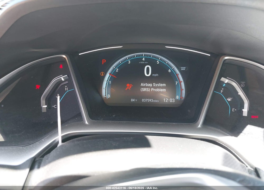 2017 HONDA CIVIC VIN: 19XFC1F33HE204819