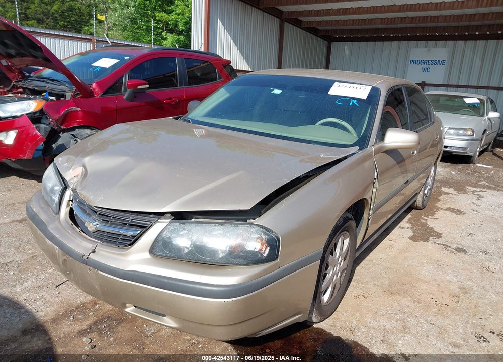 2005 CHEVROLET IMPALA VIN: 2G1WF52E059286307