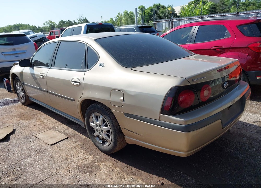 2005 CHEVROLET IMPALA VIN: 2G1WF52E059286307