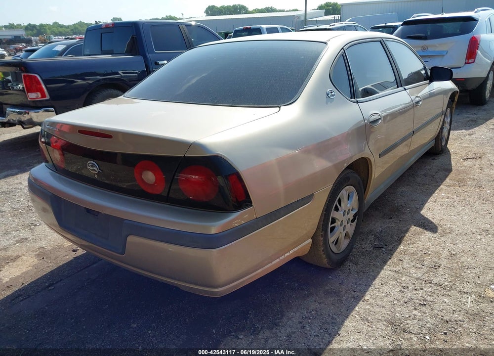 2005 CHEVROLET IMPALA VIN: 2G1WF52E059286307