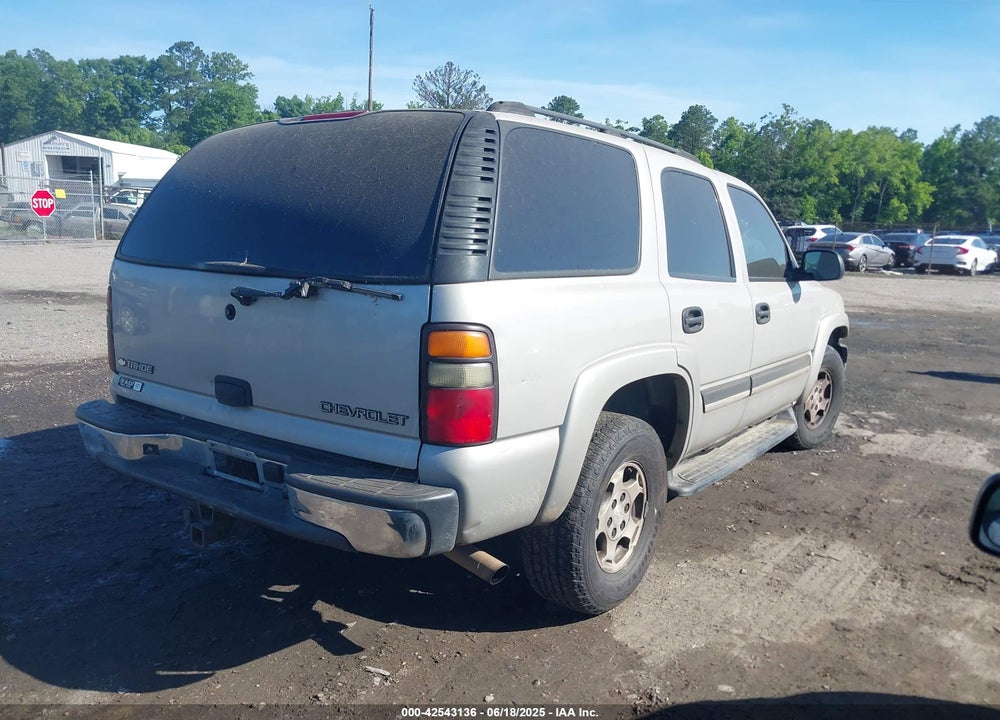2005 CHEVROLET TAHOE LS VIN: 1GNEK13V25J174805