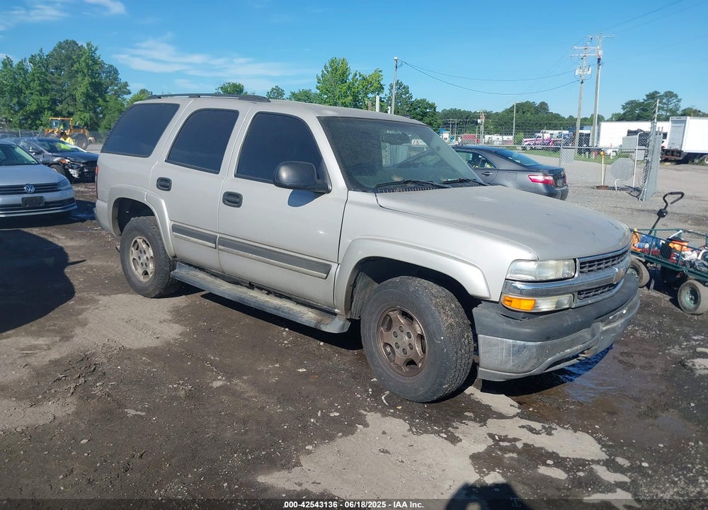 2005 CHEVROLET TAHOE LS VIN: 1GNEK13V25J174805