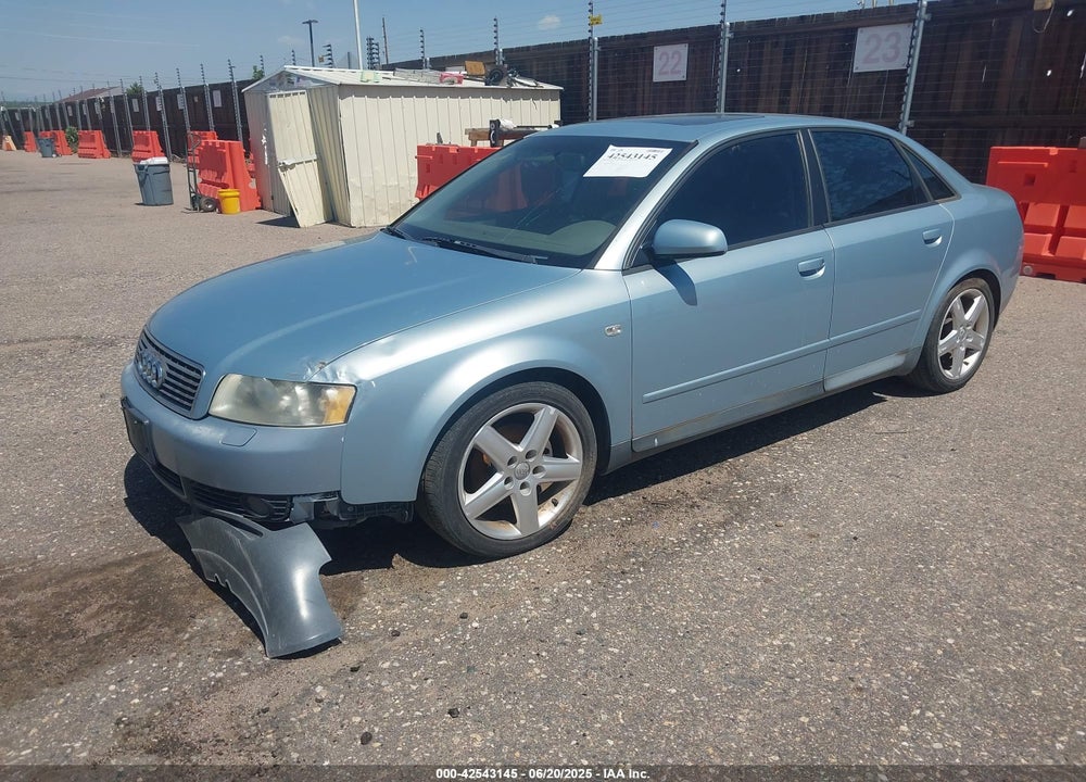 2002 AUDI A4 1.8T VIN: WAUJC68E42A308622