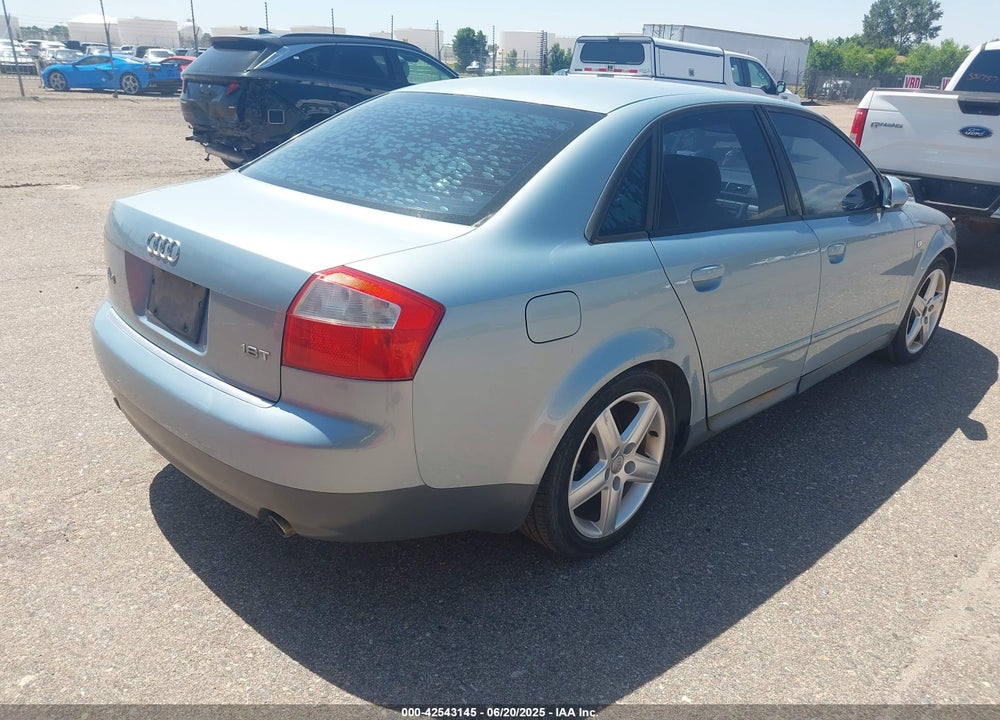 2002 AUDI A4 1.8T VIN: WAUJC68E42A308622