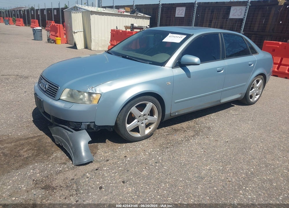 2002 AUDI A4 1.8T VIN: WAUJC68E42A308622