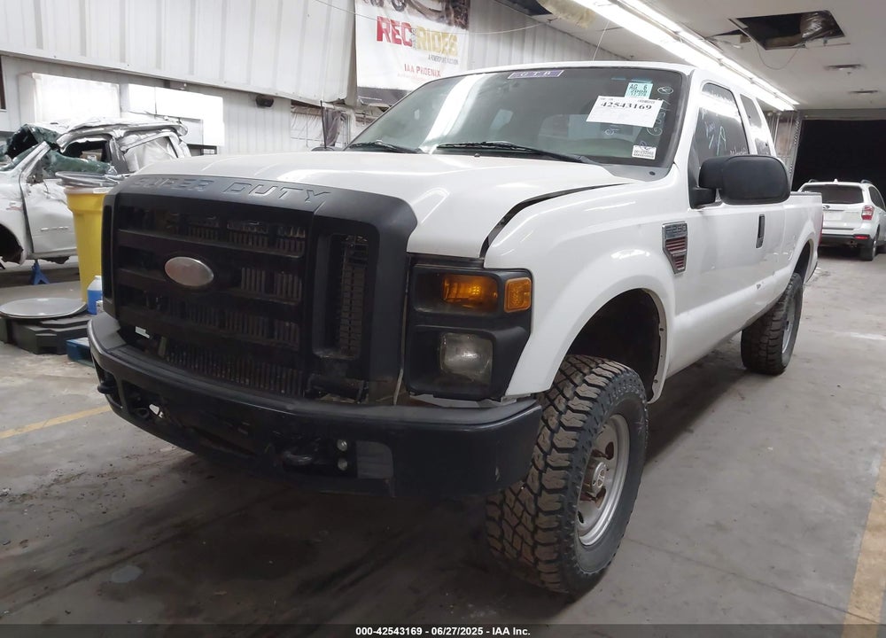 2008 FORD F-250 FX4/LARIAT/XL/XLT VIN: 1FTSX21R08EE37329