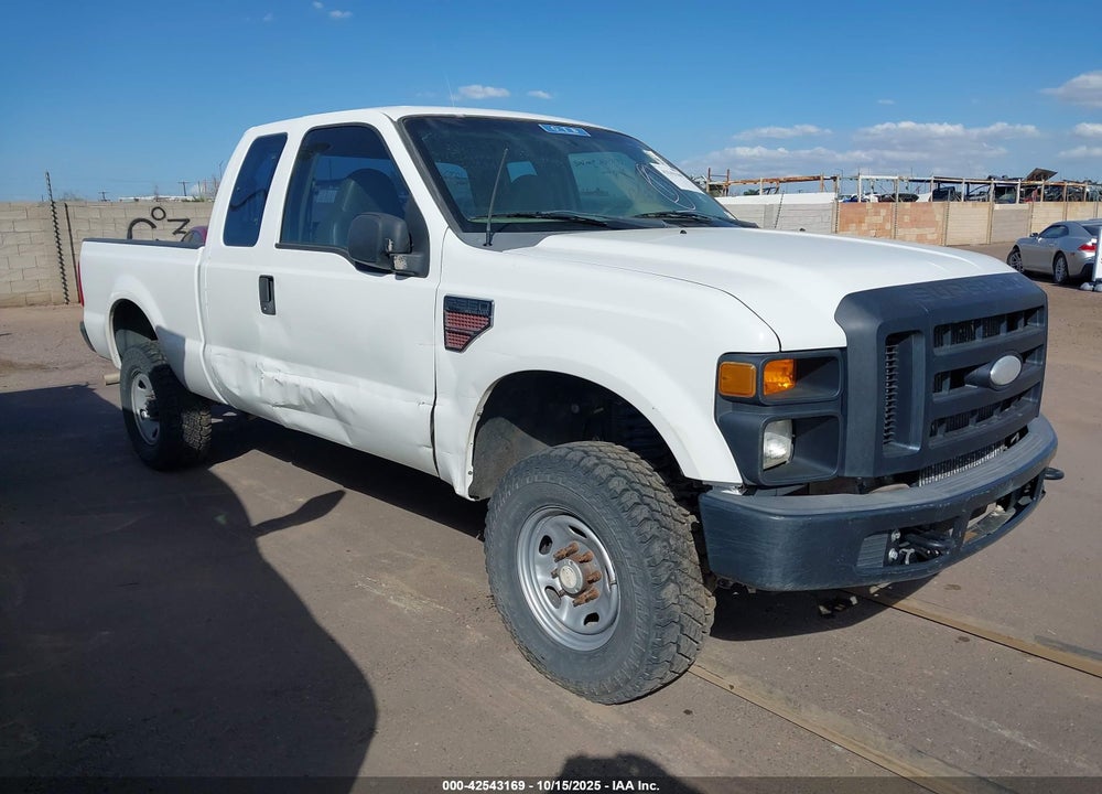 2008 FORD F-250 FX4/LARIAT/XL/XLT VIN: 1FTSX21R08EE37329
