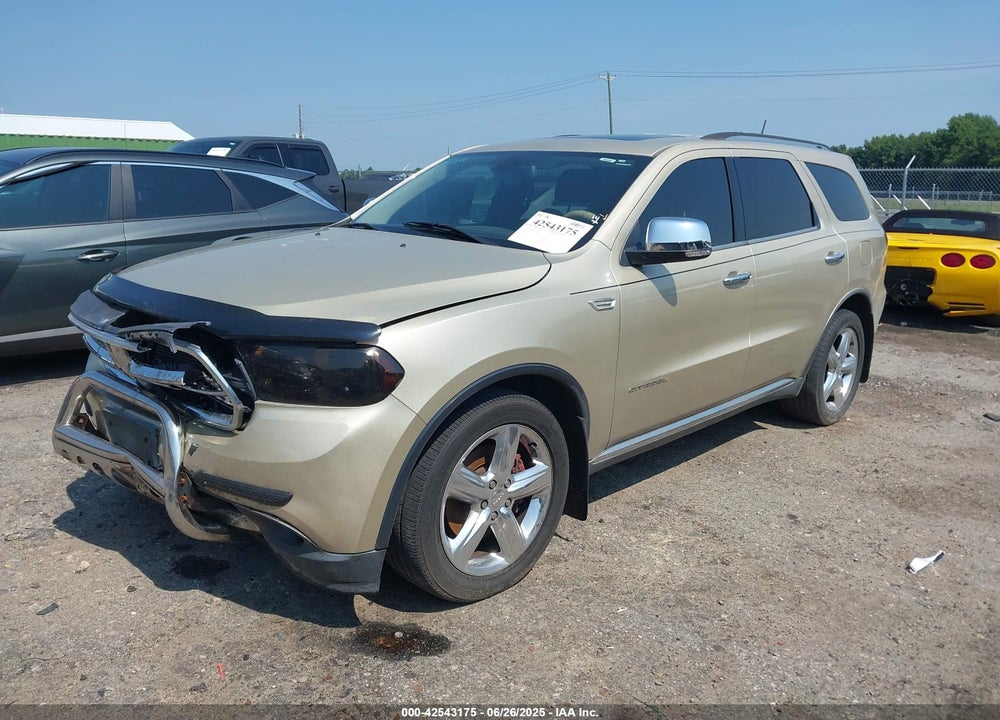 2011 DODGE DURANGO VIN: 1D4RE5GG9BC667775