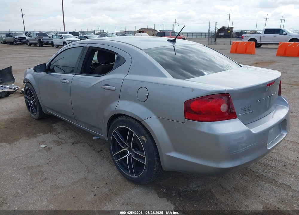 2014 DODGE AVENGER VIN: 1C3CDZAB2EN187522