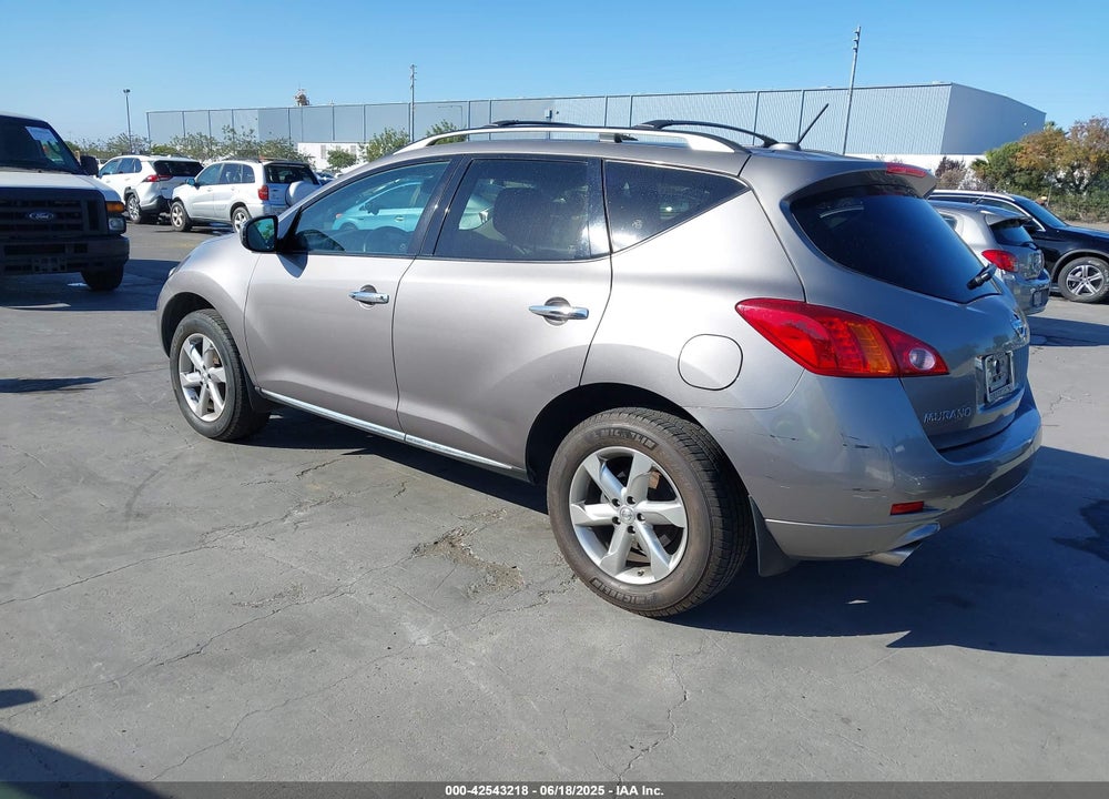2010 NISSAN MURANO SL VIN: JN8AZ1MW3AW127956