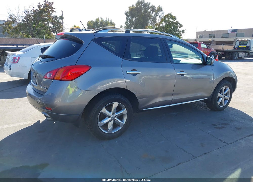 2010 NISSAN MURANO SL VIN: JN8AZ1MW3AW127956