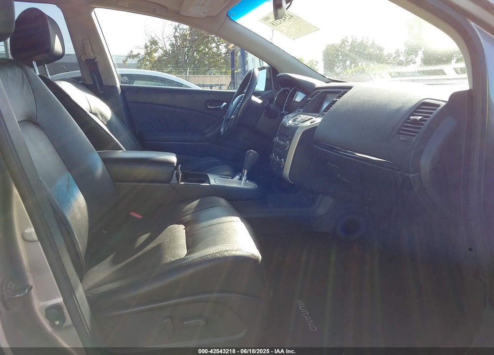 2010 NISSAN MURANO SL VIN: JN8AZ1MW3AW127956