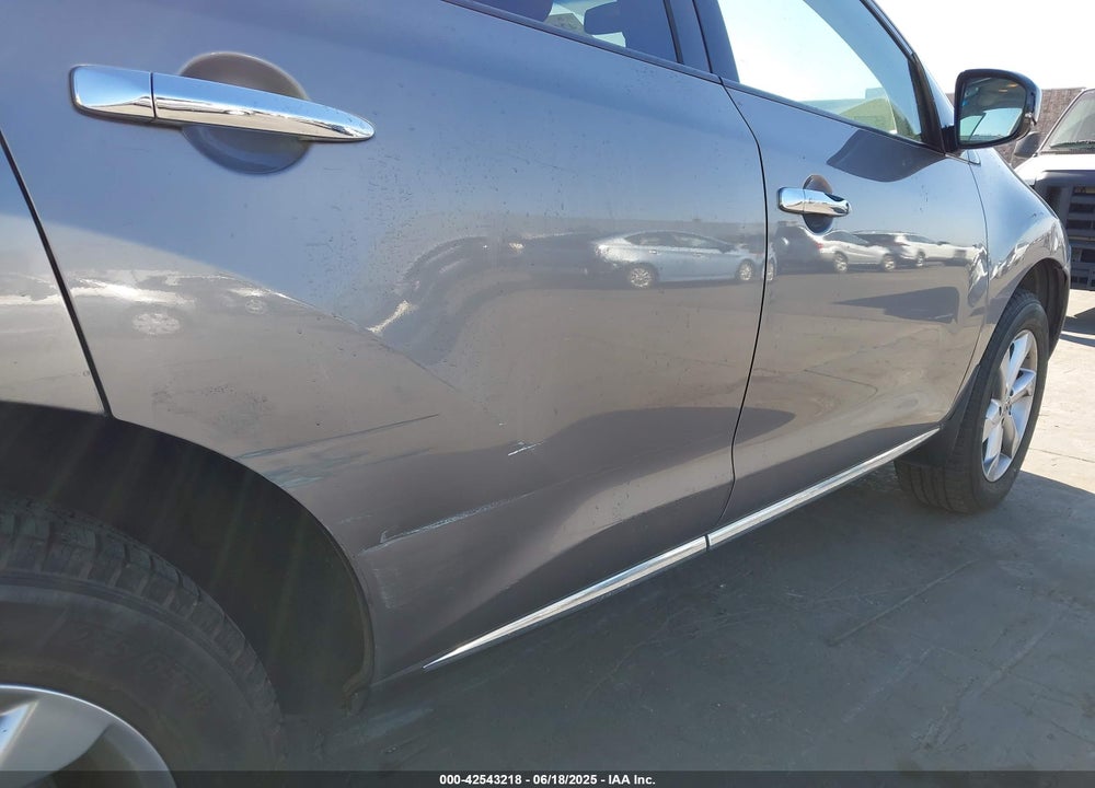 2010 NISSAN MURANO SL VIN: JN8AZ1MW3AW127956