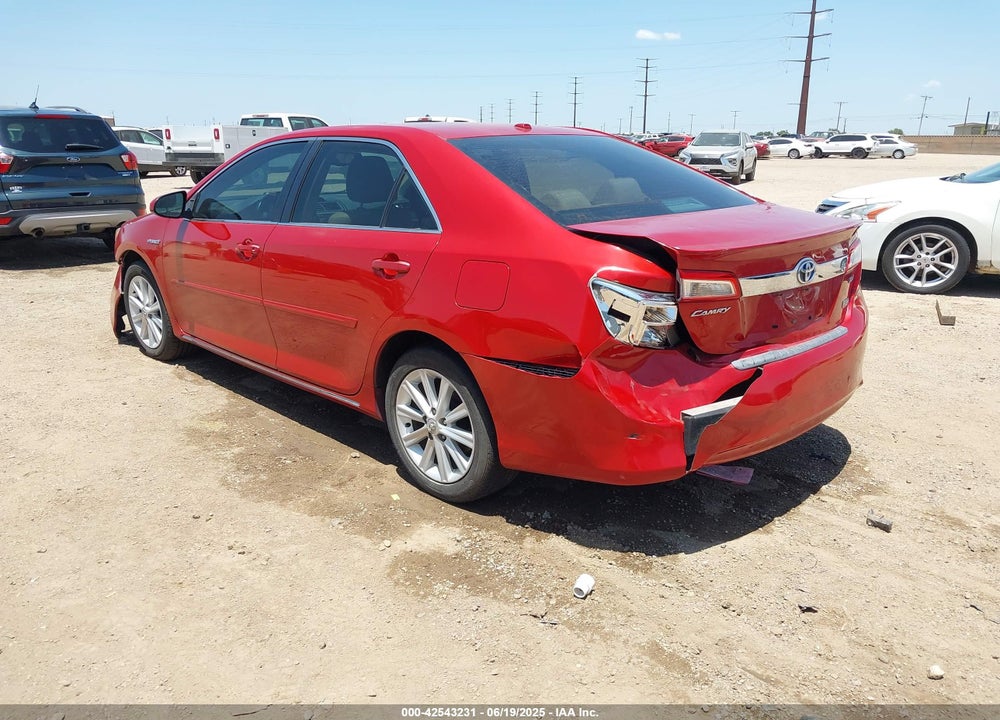 2012 TOYOTA CAMRY HYBRID VIN: 4T1BD1FK6CU036537