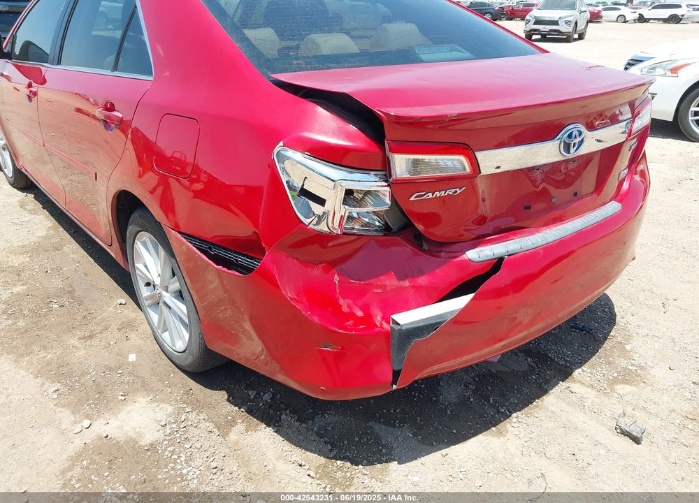 2012 TOYOTA CAMRY HYBRID VIN: 4T1BD1FK6CU036537