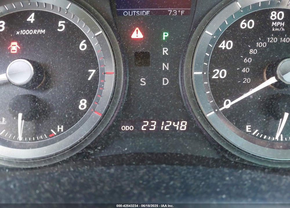 2007 LEXUS ES 350 VIN: JTHBJ46G072037869