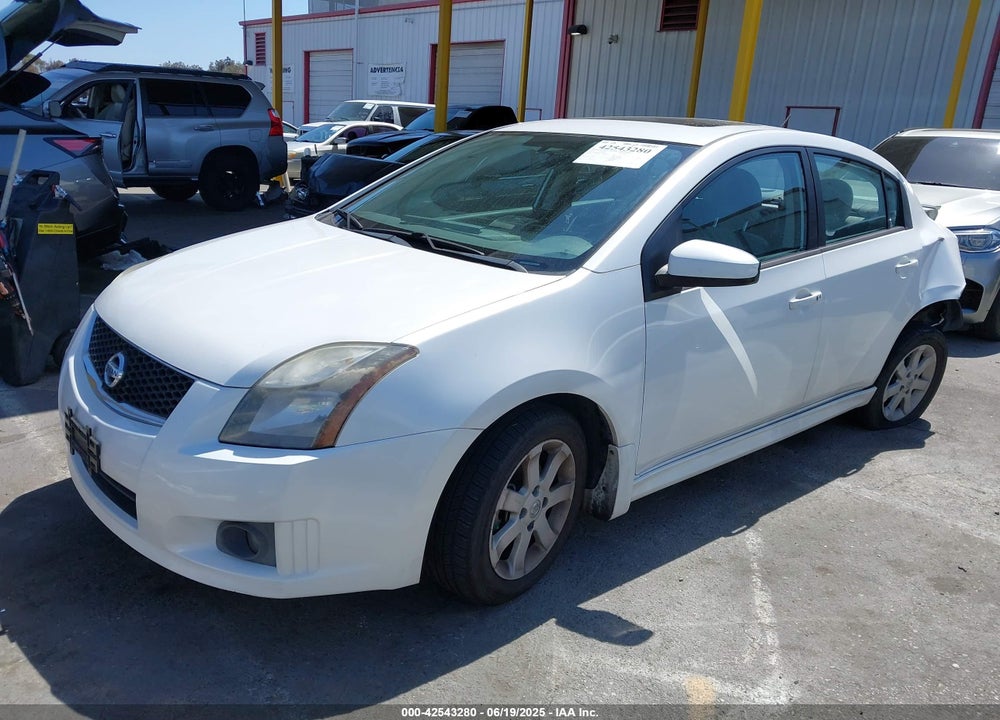 2012 NISSAN SENTRA VIN: 3N1AB6AP5CL669050