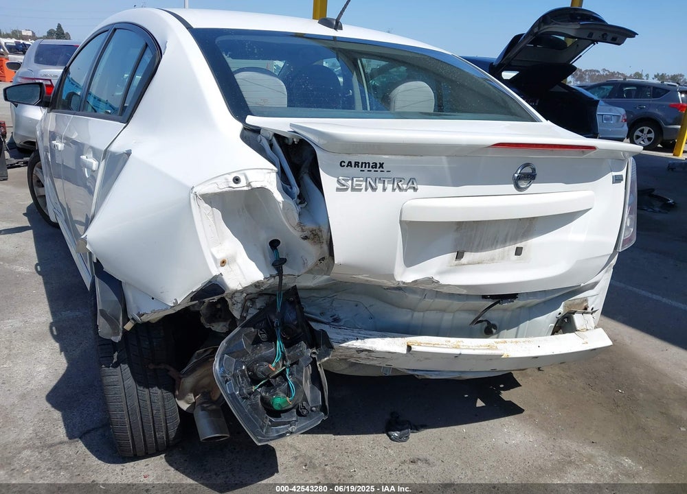 2012 NISSAN SENTRA VIN: 3N1AB6AP5CL669050