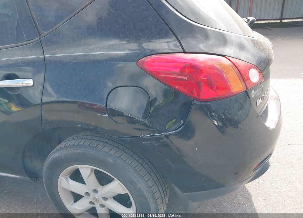 2009 NISSAN MURANO VIN: JN8AZ18U69W006102