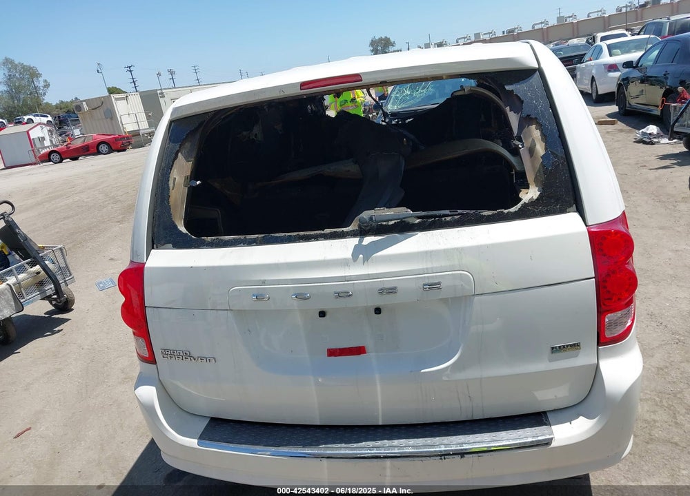 2013 DODGE GRAND CARAVAN SXT VIN: 2C4RDGCG0DR520319