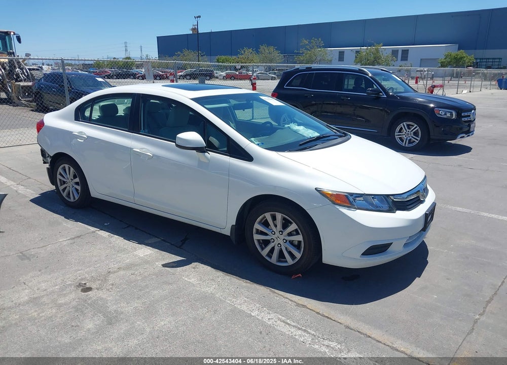 2012 HONDA CIVIC EX VIN: 2HGFB2F80CH520990