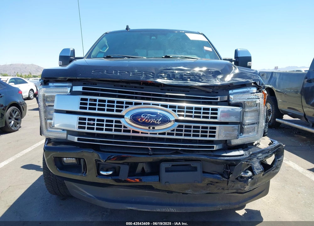 2019 FORD F-250 PLATINUM VIN: 1FT7W2BT8KEE12964