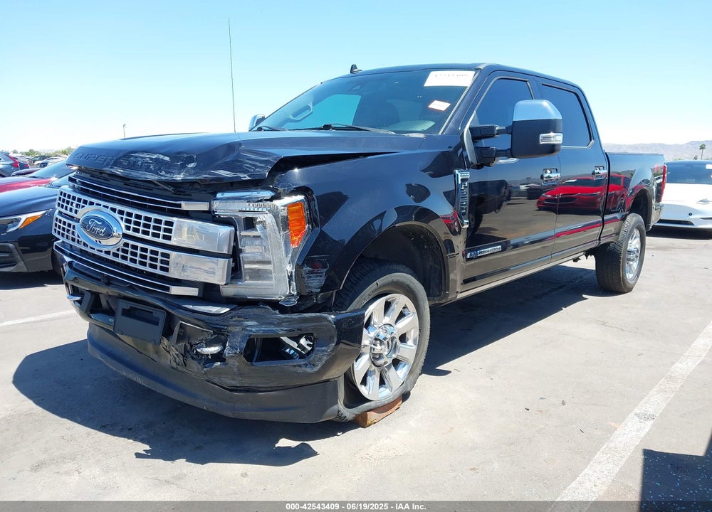 2019 FORD F-250 PLATINUM VIN: 1FT7W2BT8KEE12964
