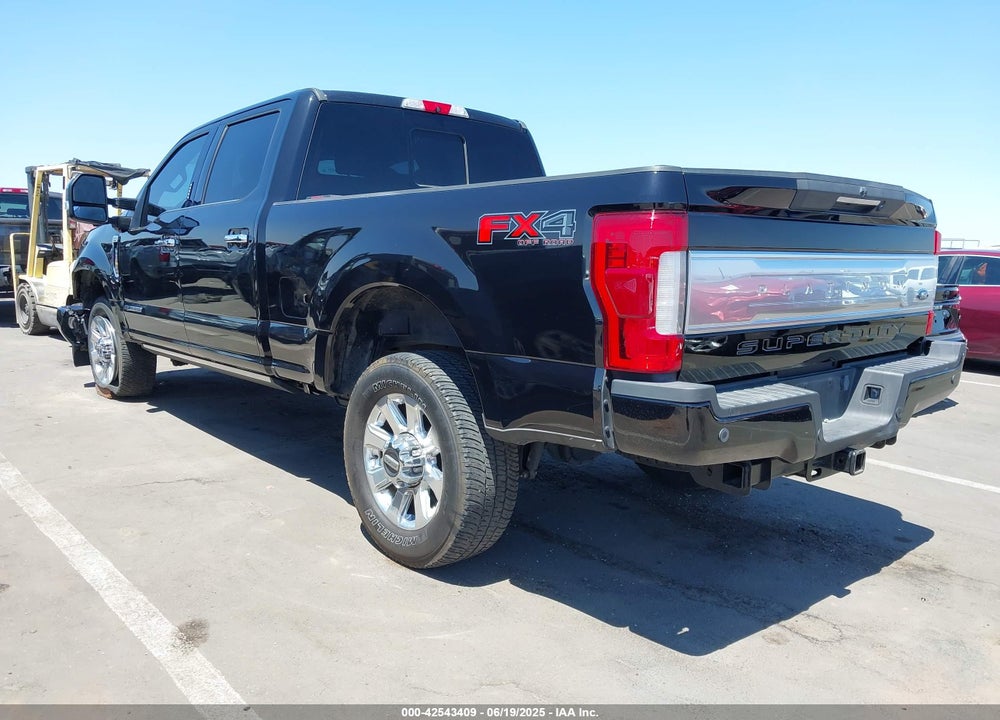 2019 FORD F-250 PLATINUM VIN: 1FT7W2BT8KEE12964