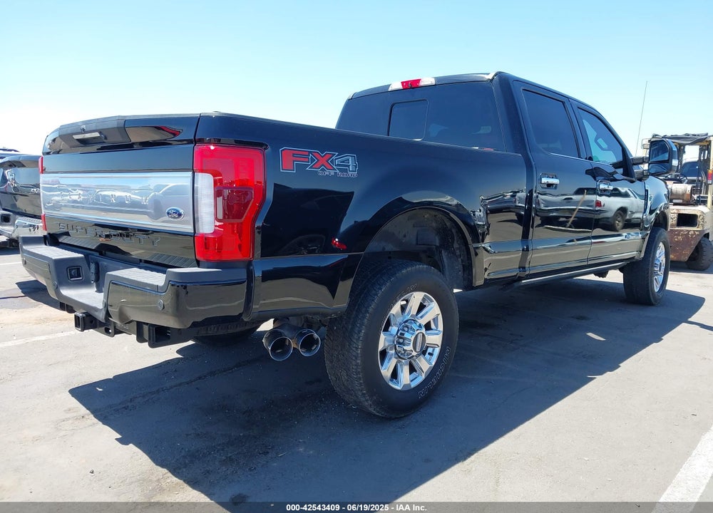 2019 FORD F-250 PLATINUM VIN: 1FT7W2BT8KEE12964