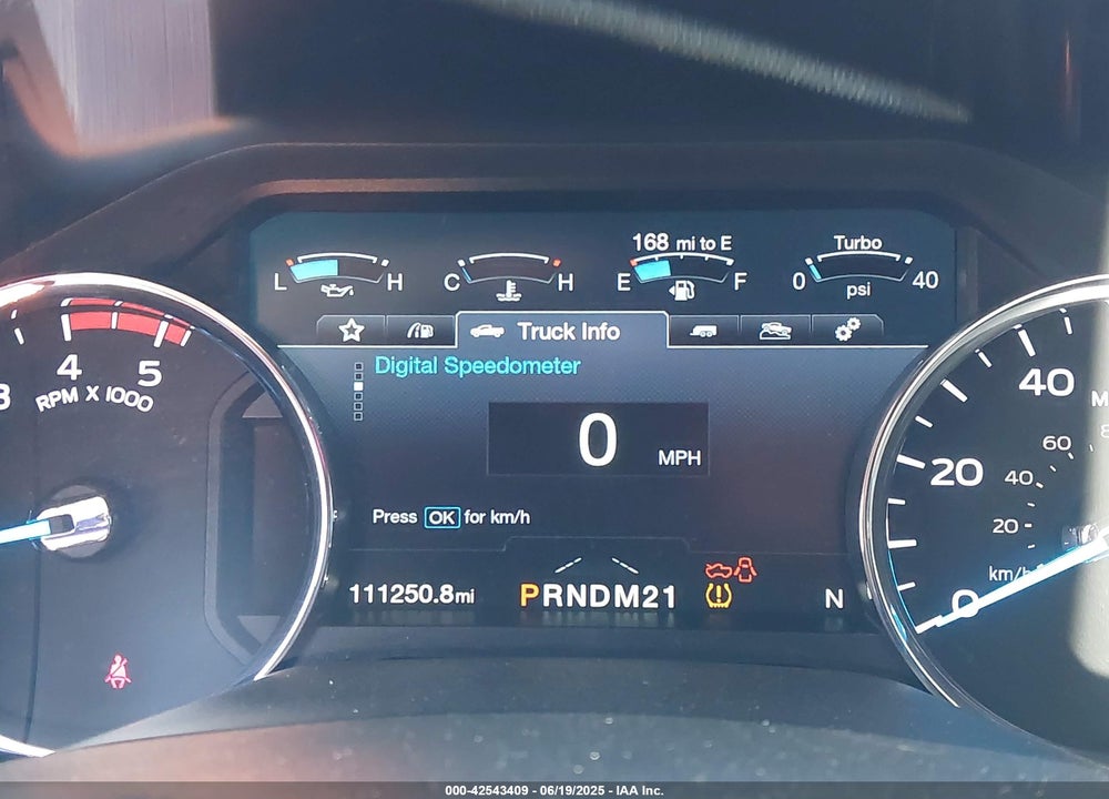 2019 FORD F-250 PLATINUM VIN: 1FT7W2BT8KEE12964