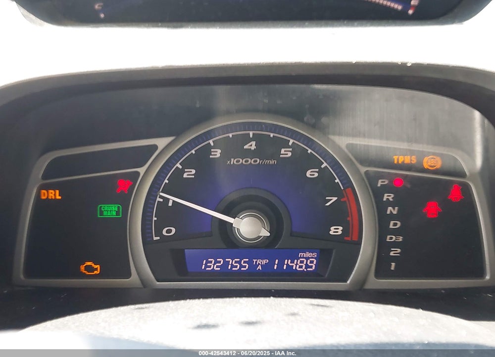 2009 HONDA CIVIC VIN: 2HGFA16539H331391