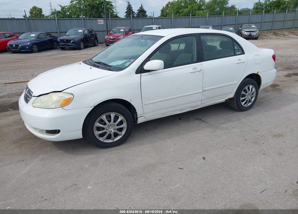2005 TOYOTA COROLLA LE VIN: 1NXBR32E55Z360126