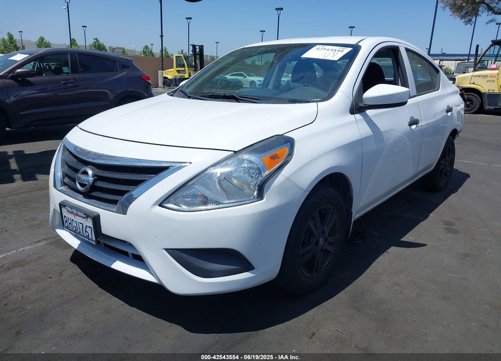 2019 NISSAN VERSA 1.6 S+ VIN: 3N1CN7APXKL801224