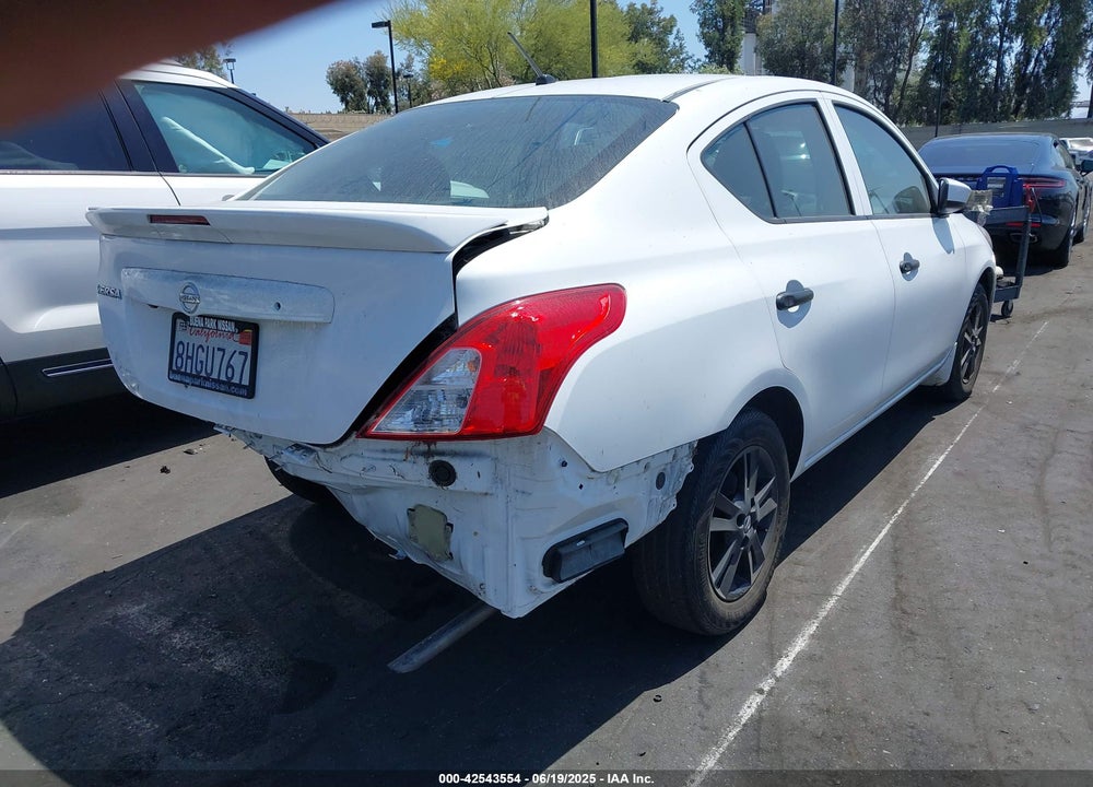 2019 NISSAN VERSA 1.6 S+ VIN: 3N1CN7APXKL801224