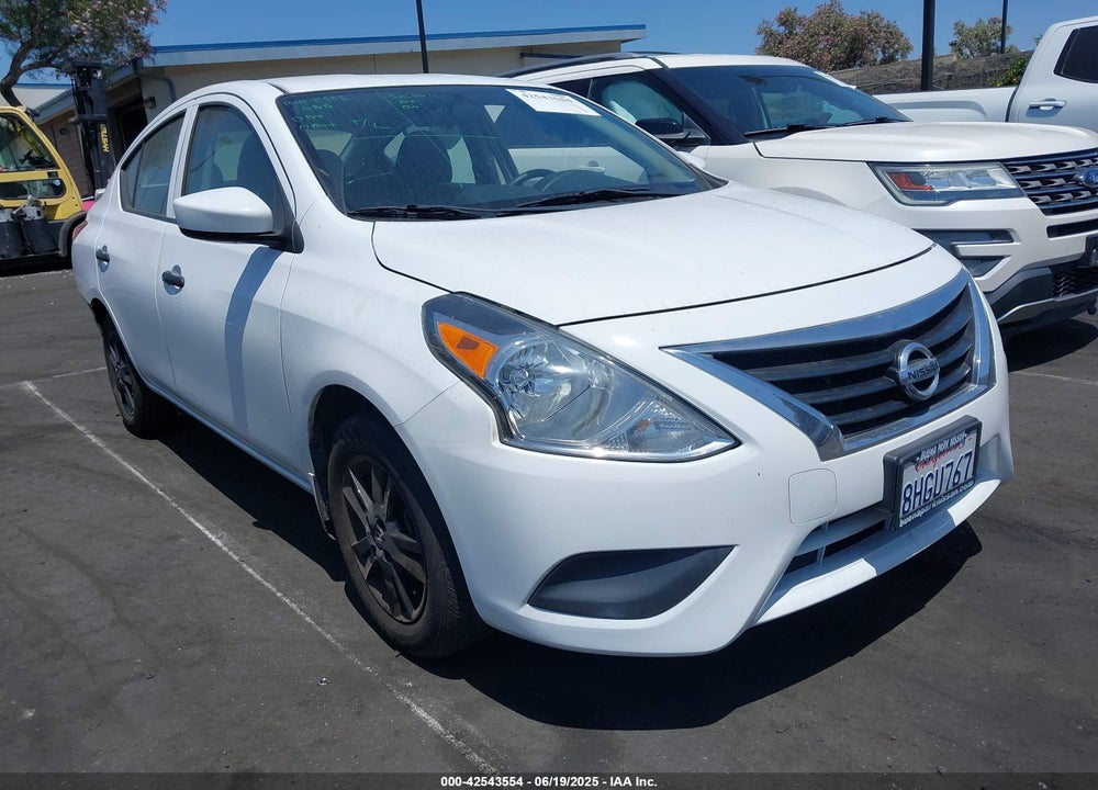 2019 NISSAN VERSA 1.6 S+ VIN: 3N1CN7APXKL801224