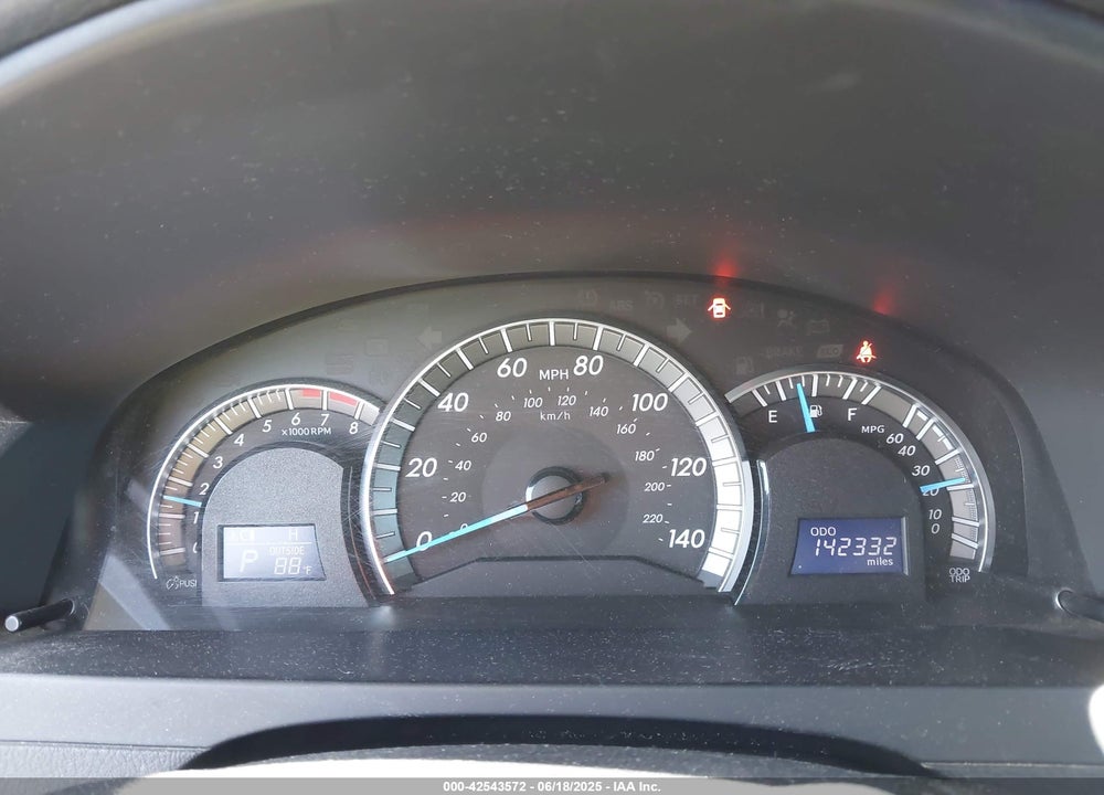 2013 TOYOTA CAMRY VIN: 4T1BF1FK2DU721758